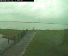 Actueel beeld van de Elbe